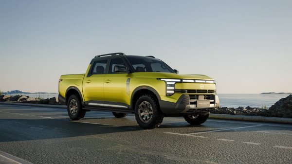 Nissan Frontier Pro plug-in hibrid pick-up