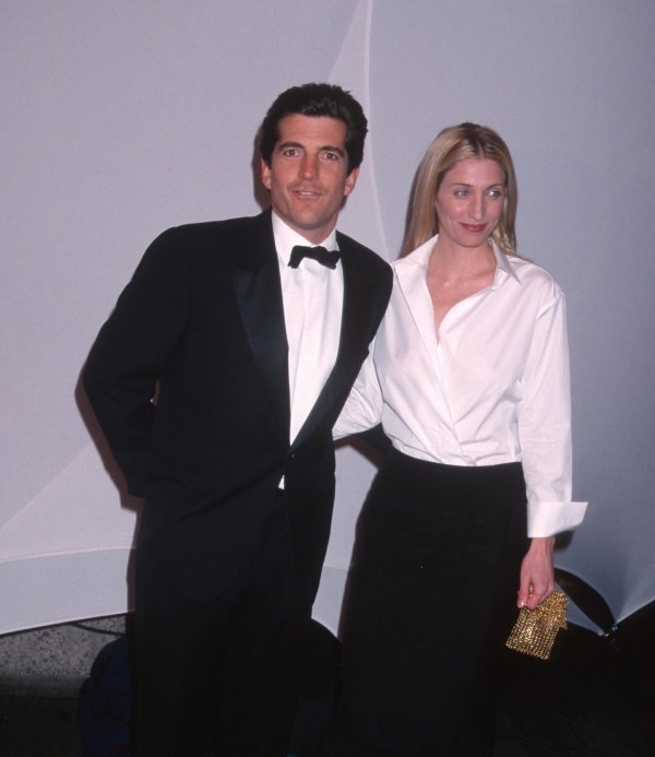 John Kennedy Jr i Carolyn Bessette Kennedy