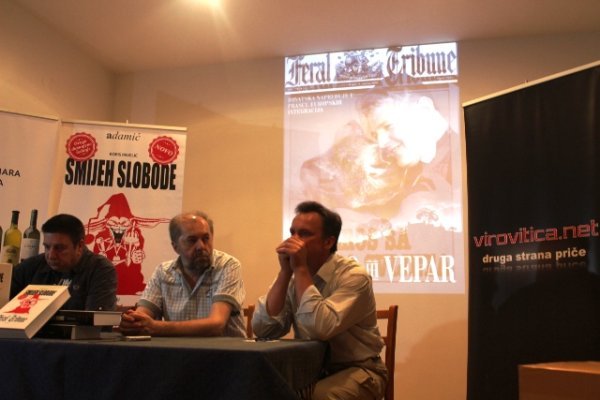 Kirin na predstavljanju knjige o Feral Tribuneu