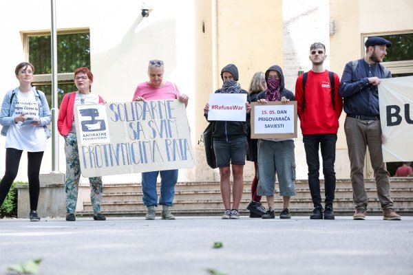 Konferencija za medije o uvođenju vojnog roka povodom Dana Prigovarača savjesti