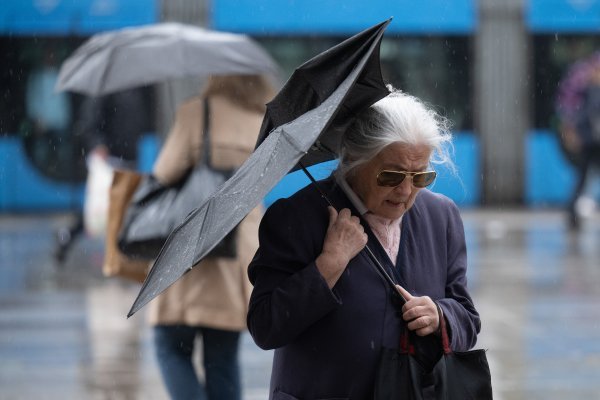 Prolom oblaka u Zagrebu