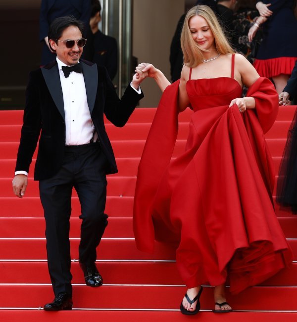 Jennifer Lawrence u japankama na premijeri filma 'Anatomy of a Fall'
