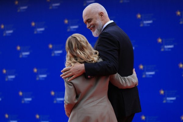 Edi Rama i Georgia Meloni
