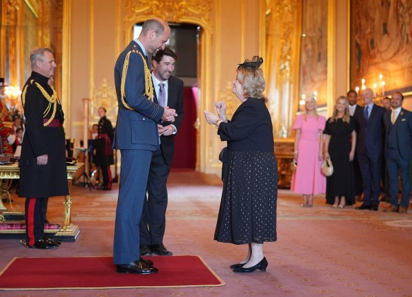 Wendy Daunt i princ William