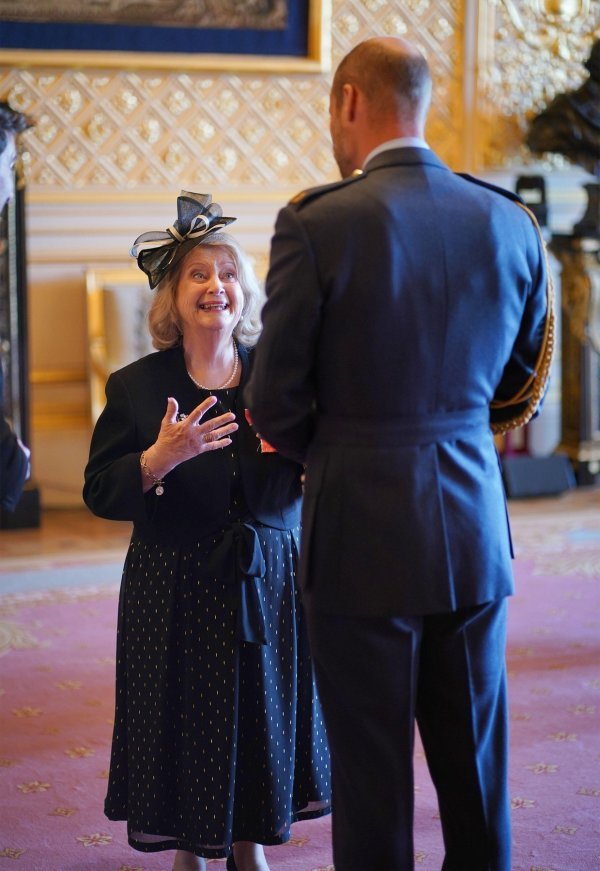 Wendy Daunt i princ William