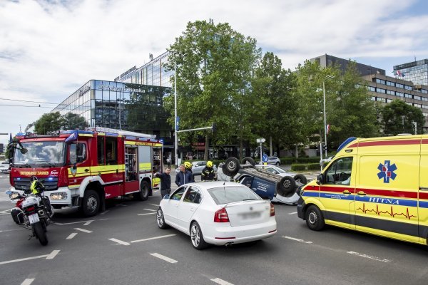 Prometna nesreća u centru Zagreba