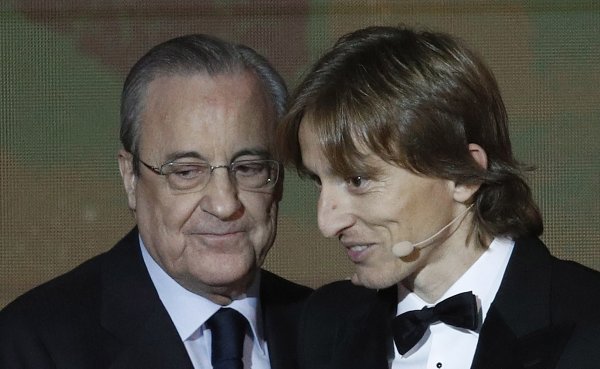 Florentino Perez i Luka Modrić