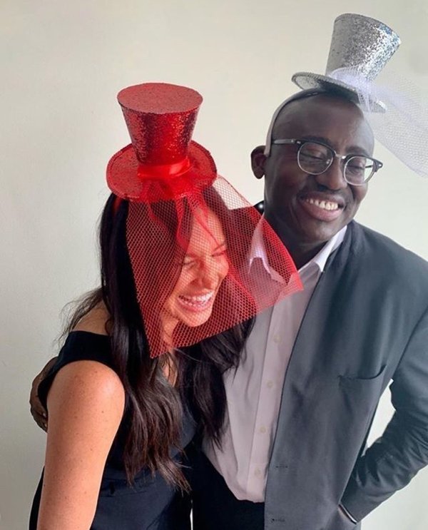 Edward Enninful i Meghan Markle