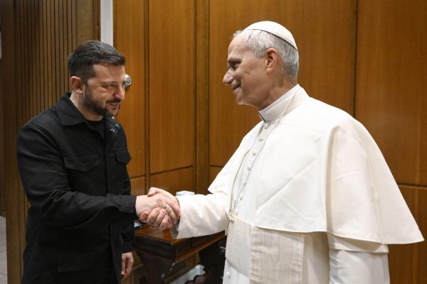 Volodimir Zelenski i papa Lav XIV