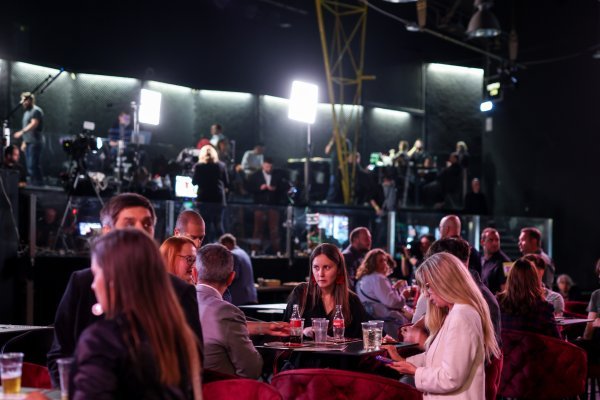 Stožer Možemo i SDP-a u Tvornici kulture