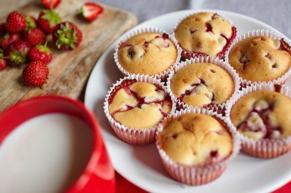 Muffini s jagodama savršeni su kao doručak ili desert