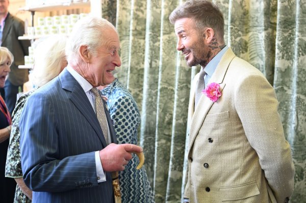 Kralj Charles III. i David Beckham