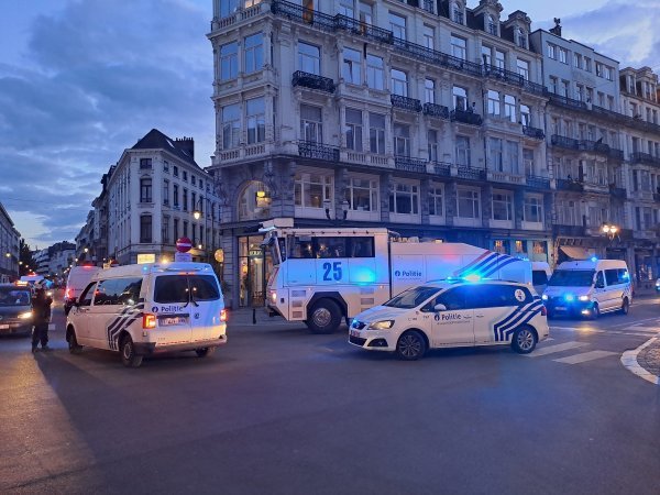 Policija u Bruxellesu