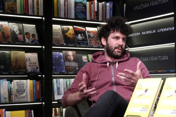 O knjizi je govorio filmski redatelj Igor Bezinović