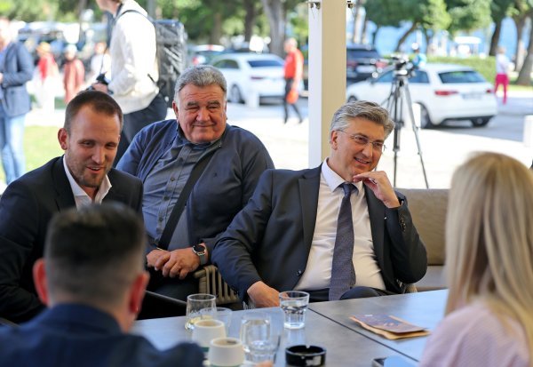 Šime Erlić i Andrej Plenković u Zadru