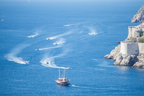 Pogled s plaže