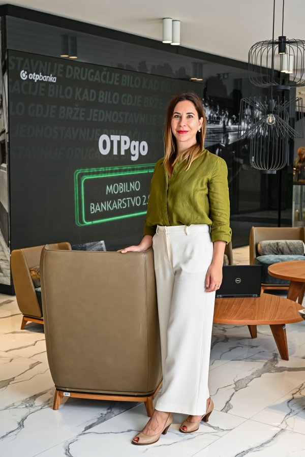 Nina Sekula, direktorica Odjela privlačenja talenata i podrške zaposlenicima u OTP banci