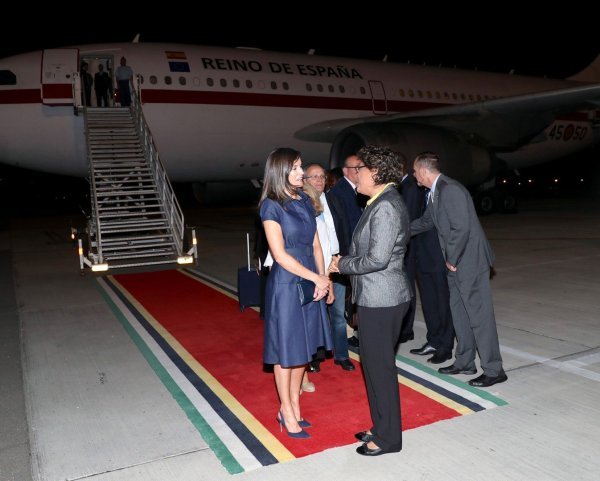 Kraljica Letizia  u Mozambiku 2019.