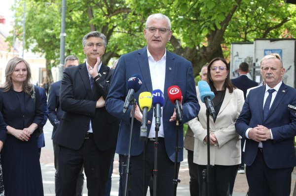 Andrej Plenković podržao kandidata za gradonačelnika Damira Mandića