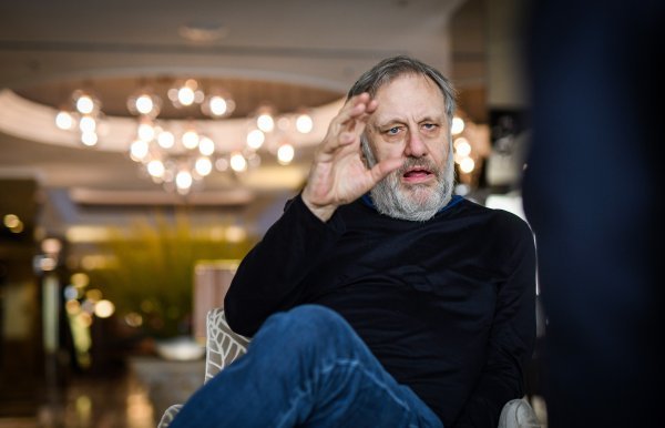 Slavoj Žižek snažno se angažirao u podršci za kurdski narod