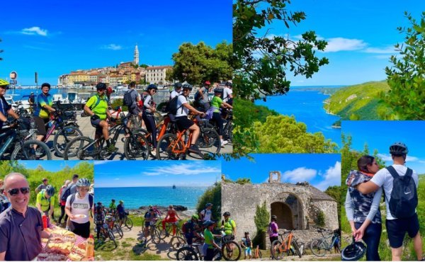 Ako ste od onih koji vole pedalirati pa pojesti, Rovinj i okolica su savršeni za vas