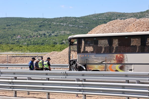 Sudar dva autobusa kod Splita