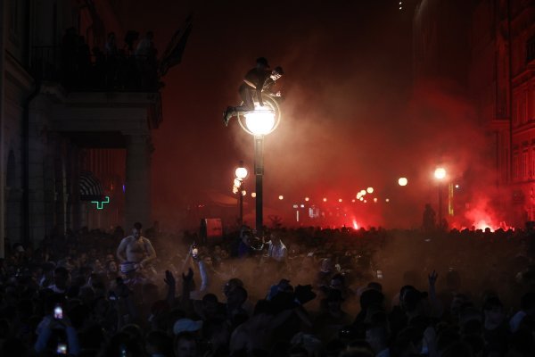 Rijeka, doček igrača na Korzu, proslava titule prvaka