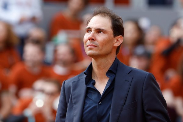 Rafael Nadal na oprošraju na Roland Garrosu