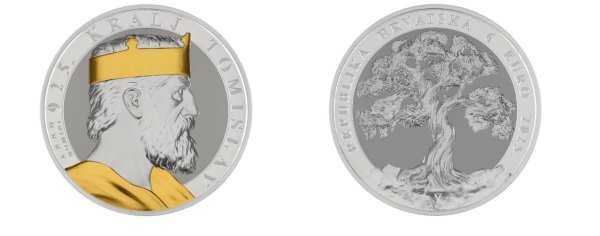 Srebrnjak ‘Kralj Tomislav’ 2 unce