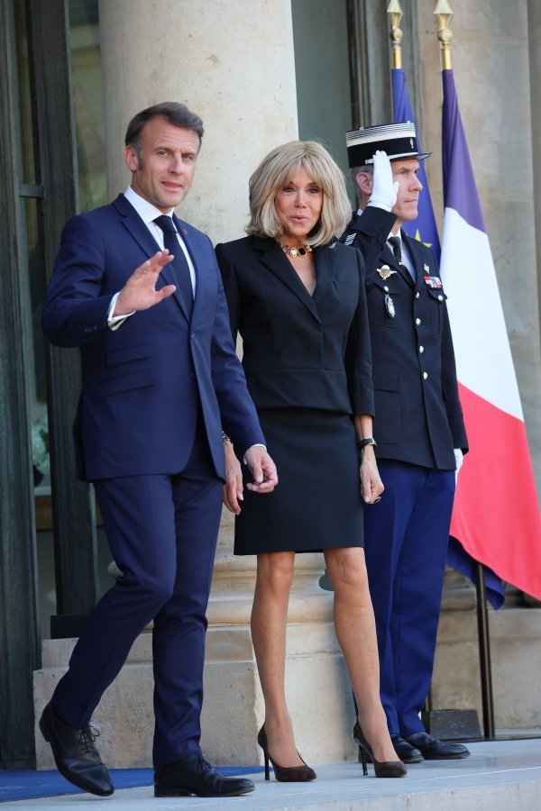 Emmanuel i Brigitte Macron