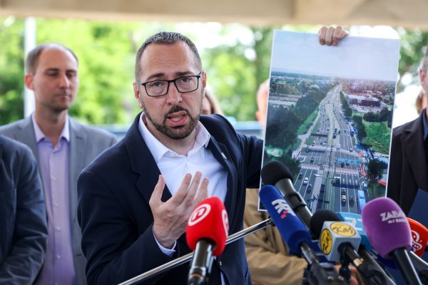 Tomašević na obilsku radova na Sarajevskoj cesti