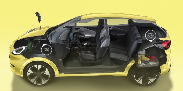 Ford Puma Gen-E Electric Yellow žuta
