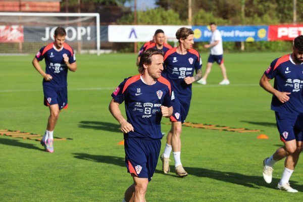 Rijeka: Trening hrvatske nogometne reprezentacije 2.6.2025.