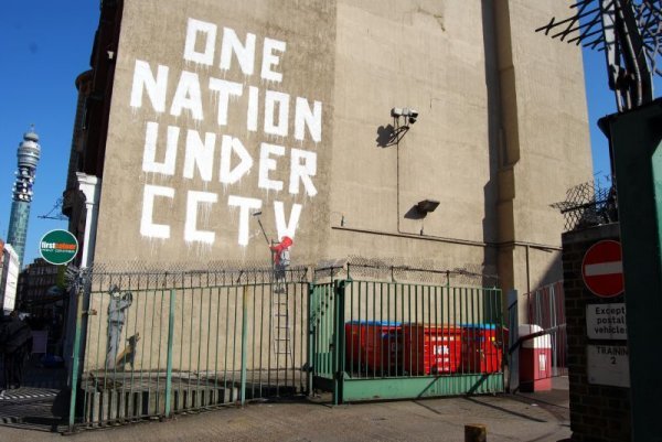 Banksy: 'One Nation Under CCTV'