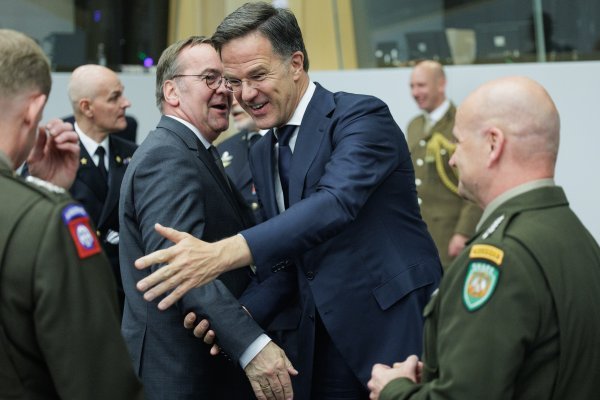 Boris Pistorius i šef NATO-a Mark Rutte