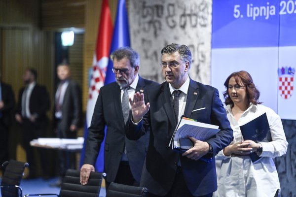 Premijer Andrej Plenković na svečanosti uručivanja ugovora za cjelodnevne škole