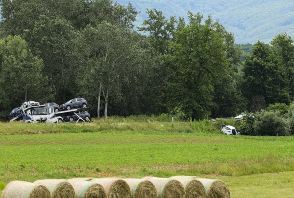 Nesreća na staroj zagorskoj cesti