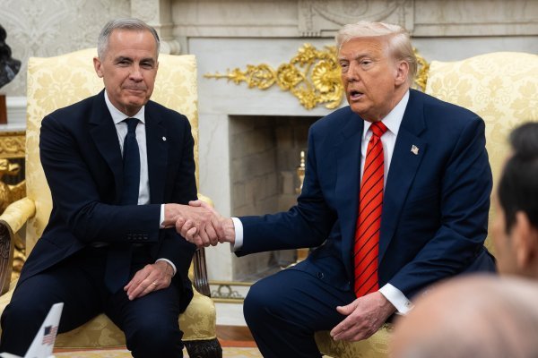 Mark Carney i Donald Trump