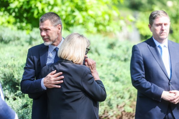 Dinamova delegacija na Draženovom grobu