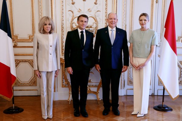 Francuski predsjednik Emmanuel Macron i njegova supruga Brigitte u povijesnom državnom posjetu Monaku