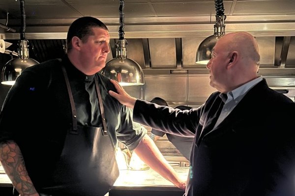 Chef Gareth Ward s našim suradnikom Velimirom Cindrićem