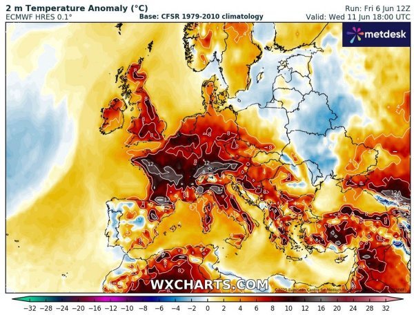 Prvi val vrućine i razlika u visini temperatura ove godine