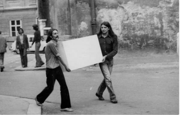 Mladen Stilinović i Željko Jerman, 1975.