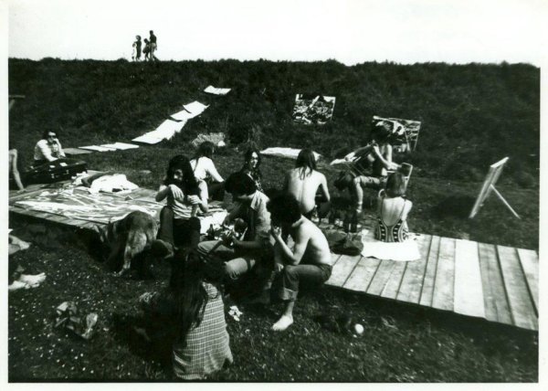 Šestorica autora, Akcija Sava, Gradsko kupalište, 1975.
