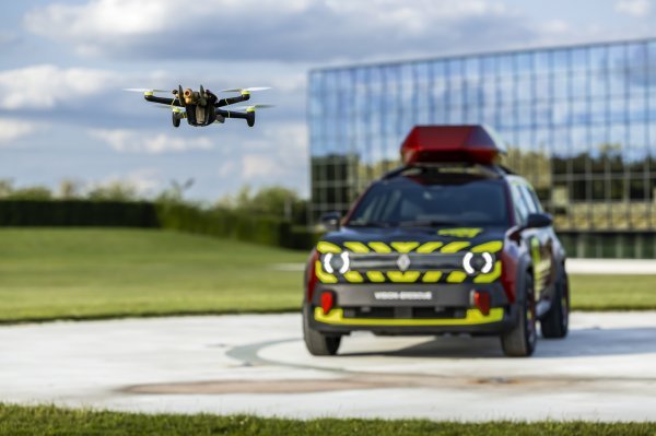 Renault vision 4rescue: Demo-automobil