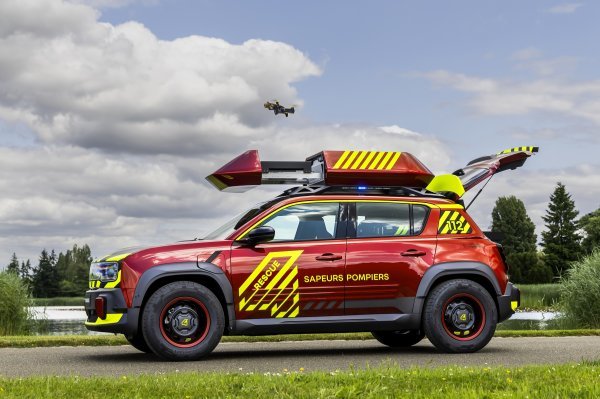 Renault vision 4rescue: Demo-automobil