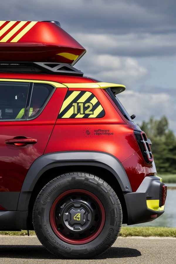 Renault vision 4rescue: Demo-automobil