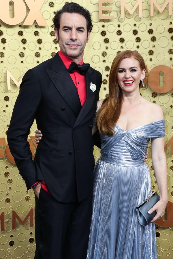 Sacha Baron Cohen i Isla Fisher