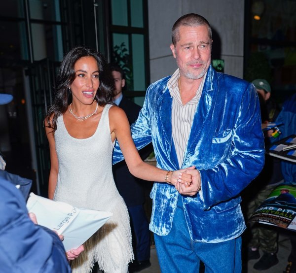 Ines de Ramon i Brad Pitt