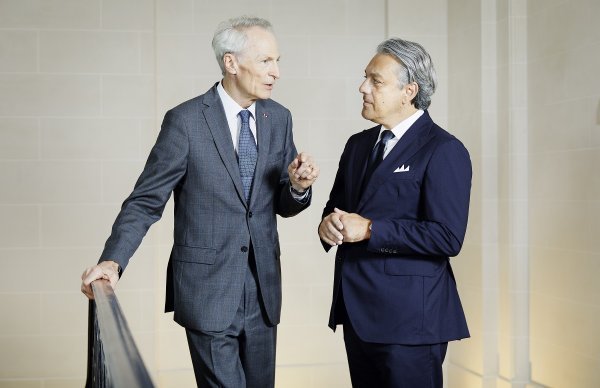 Jean-Dominique Senard i Luca de Meo (desno)